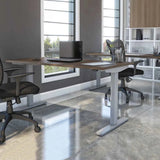 Bestar Upstand Height-Adjustable Desk – 74.9 cm × 150.6 cm (29.5 in. × 59.3 in.)