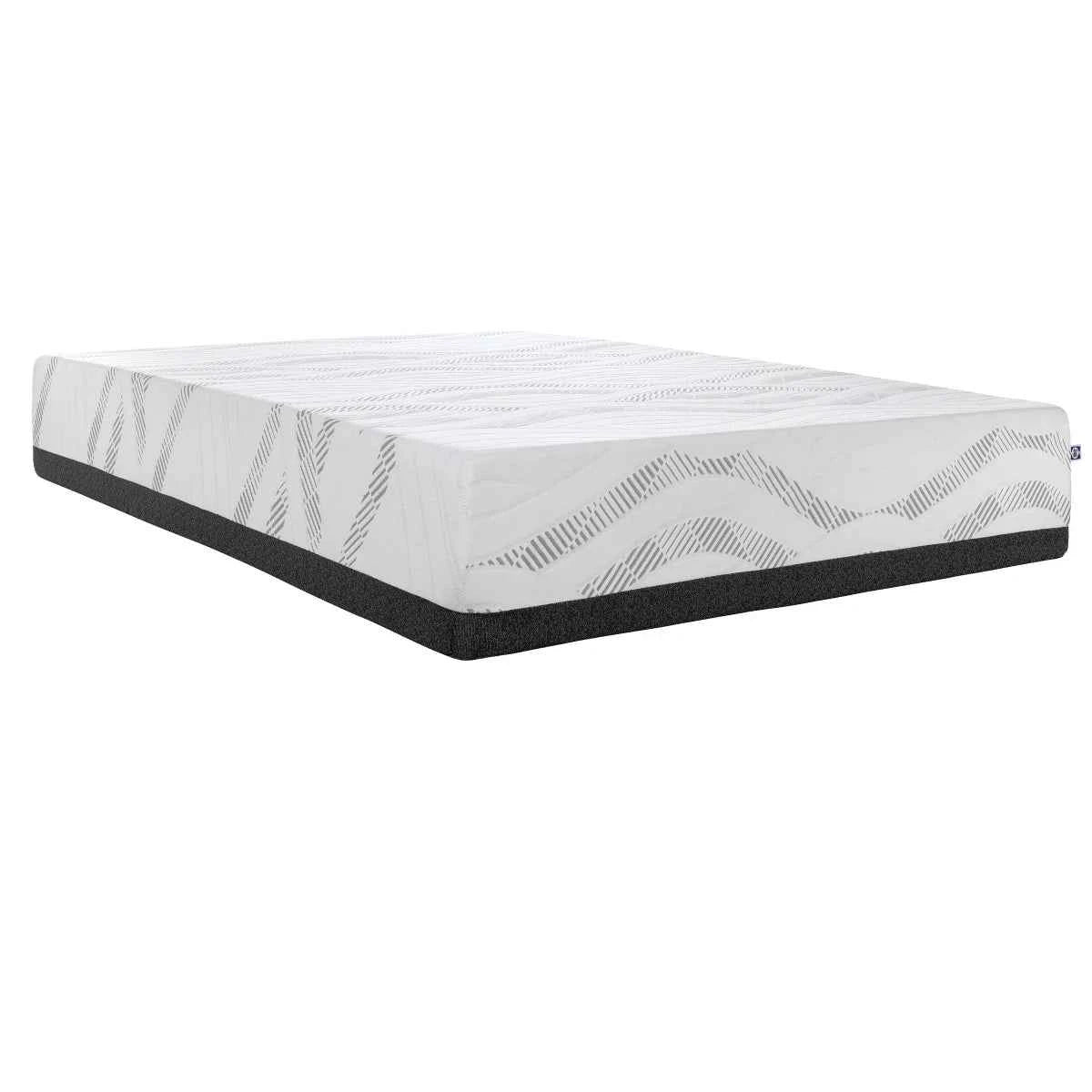 Sealy Mirrorform 12" Gel Memory Foam Queen Mattress – Cooling Comfort & Support
