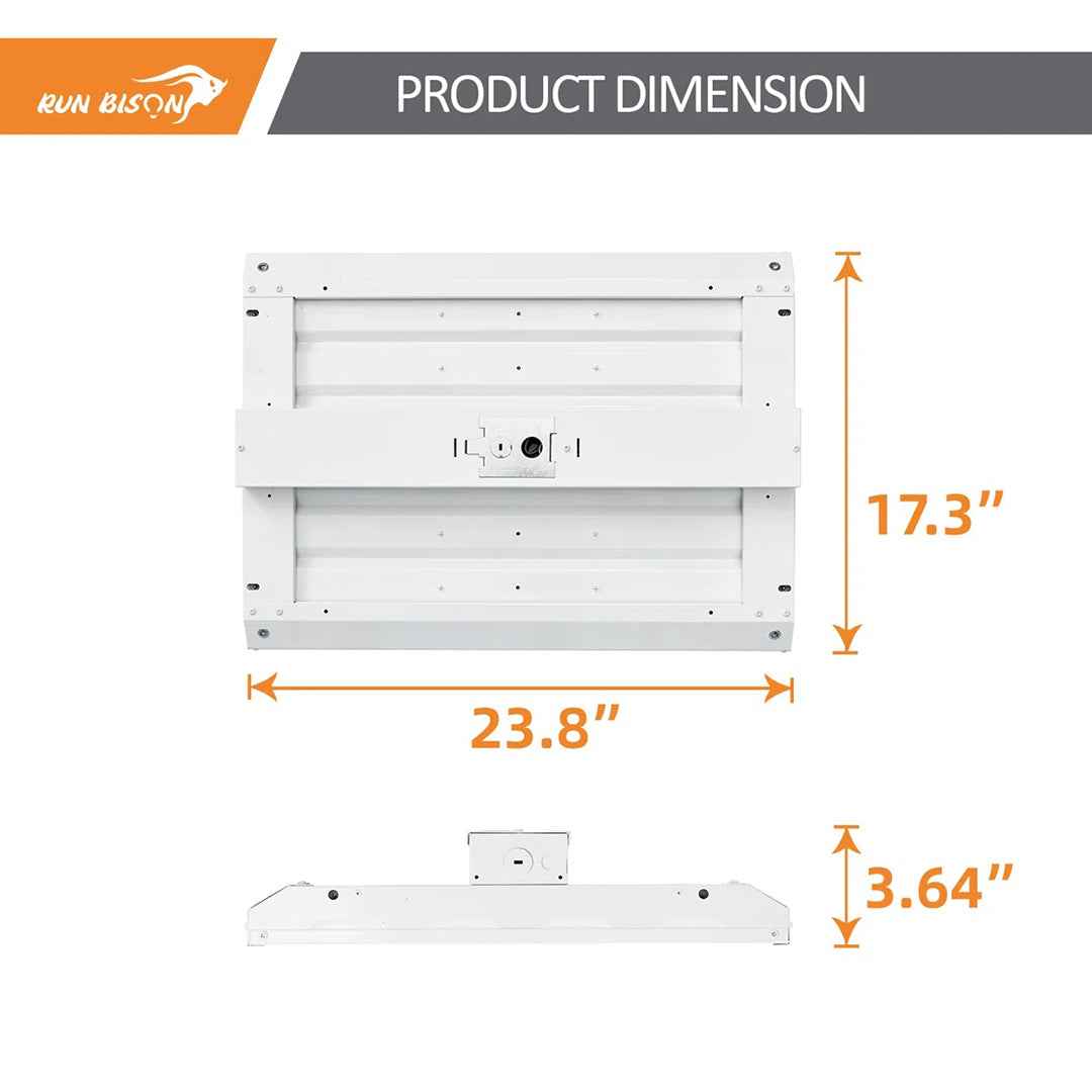 24" Dimmable High Bay Light – Energy-Efficient Industrial & Commercial Lighting