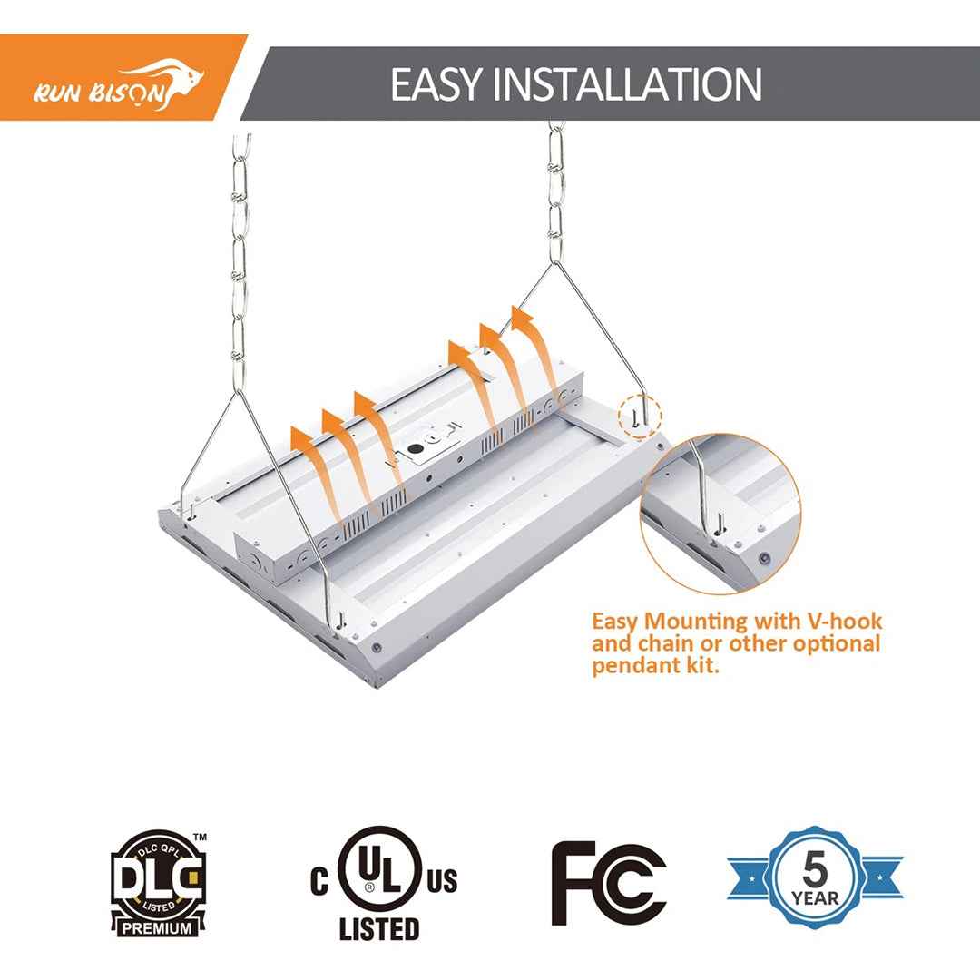 24" Dimmable High Bay Light – Energy-Efficient Industrial & Commercial Lighting