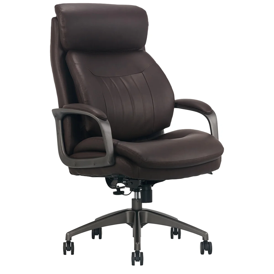 La-Z-Boy Calix Executive Office Chair – Ergonomic High-Back Desk Chair with Lumbar Support, Memory Foam, and Adjustable Features