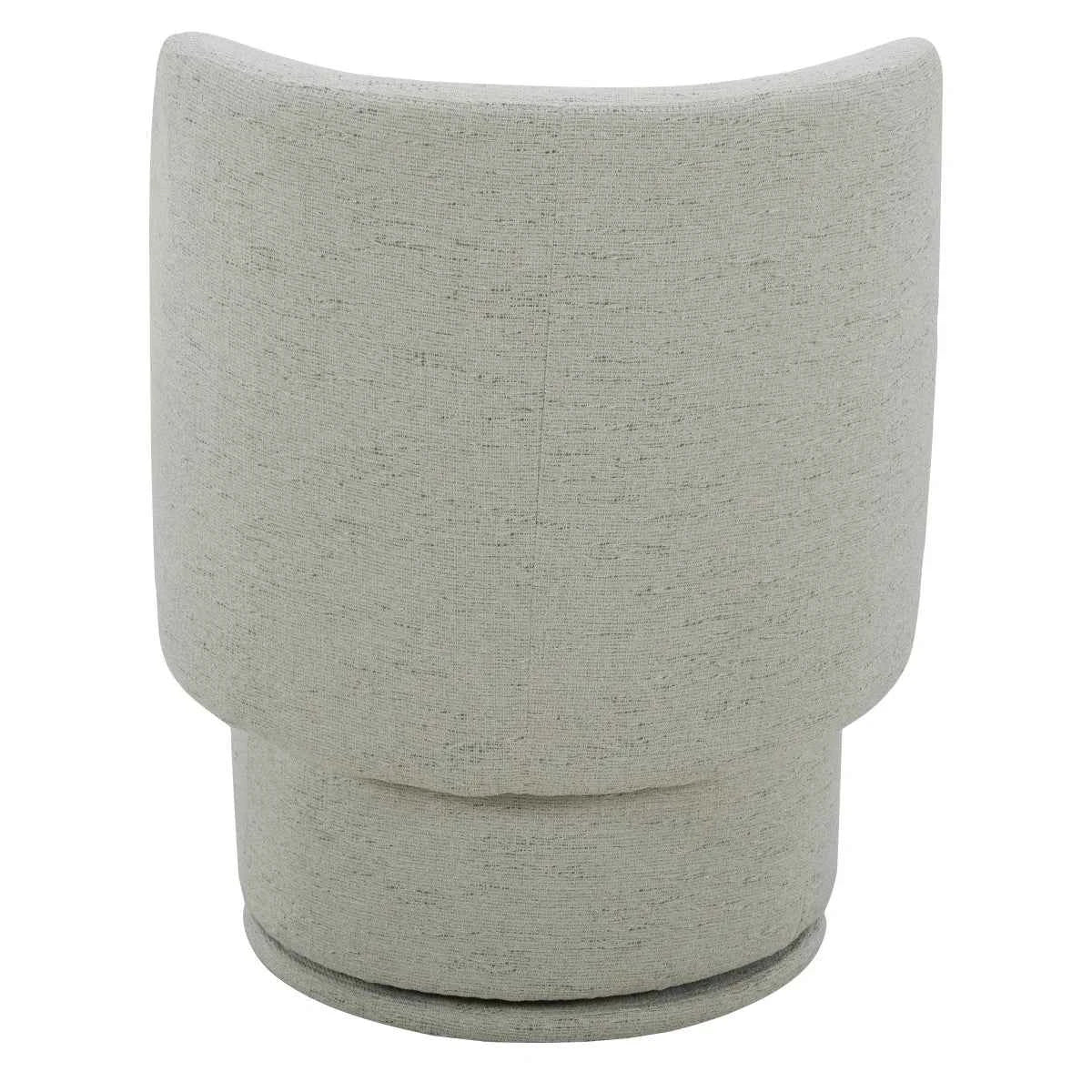 Aiden & Ivy Grey Fabric Armless Swivel Dining Chair – Modern Comfort & Style