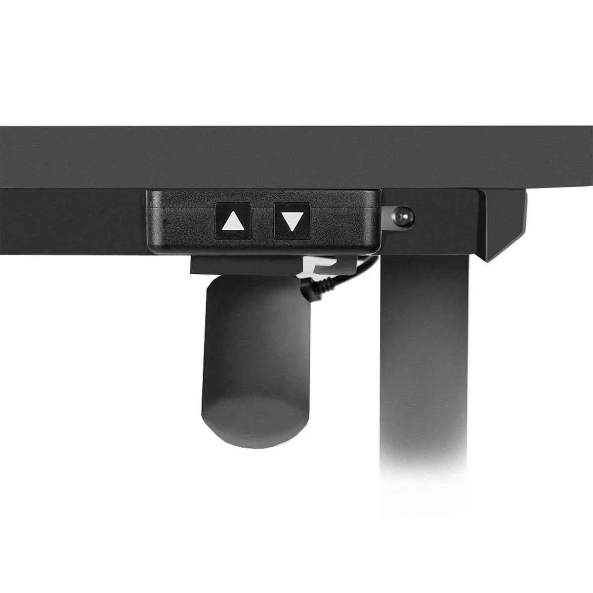 Motionwise 48" x 24" Single Motor Height Adjustable Desk – Sit-Stand Ergonomic Workstation
