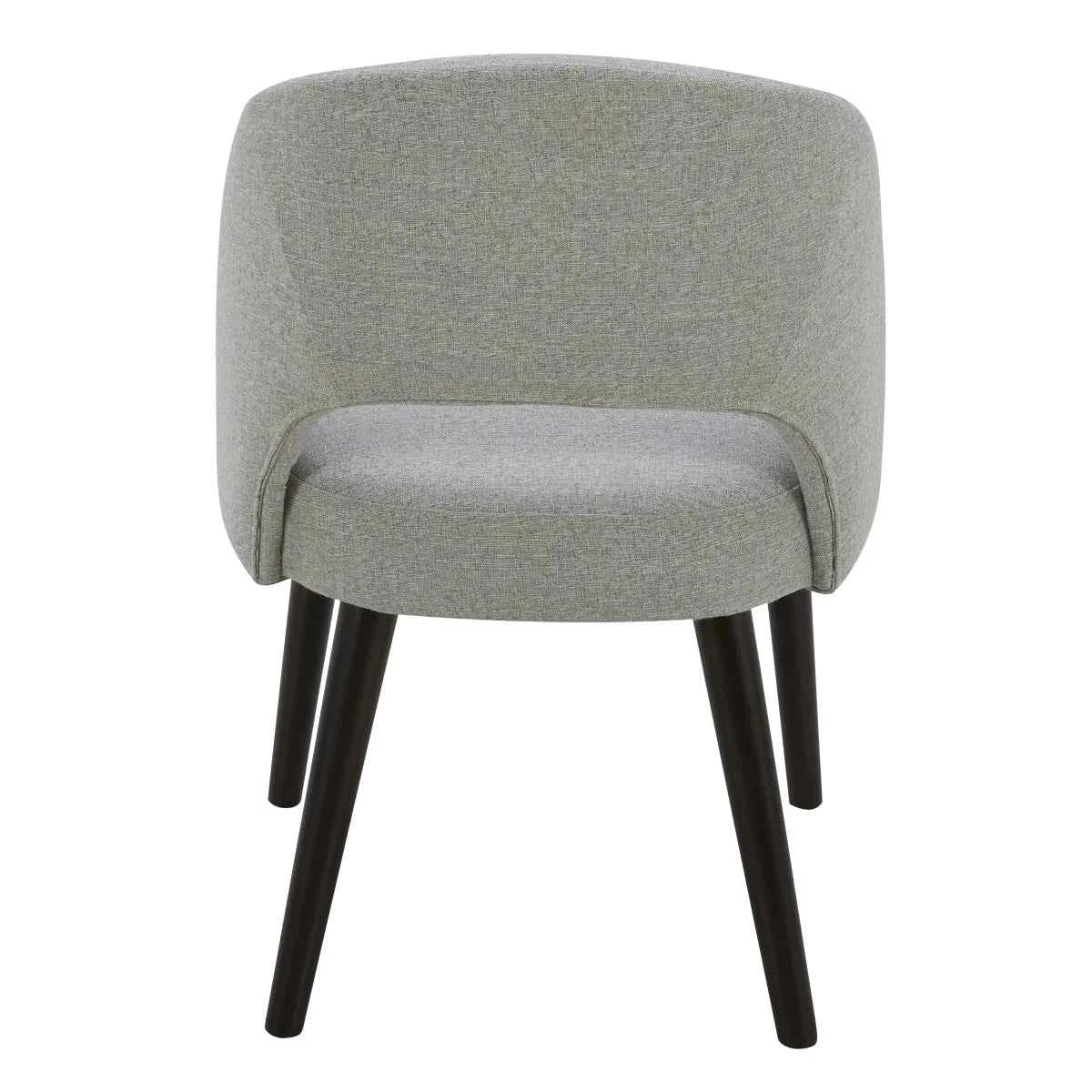 Gilman Creek Kobe Fabric Dining Chair Gery, 2-Pack – Modern Upholstered Dining Seating