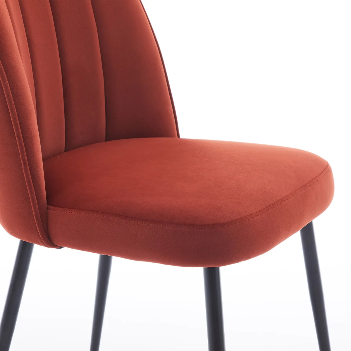 Wulin Fabric Dining Chair, 2-Pack – Modern Upholstered Seating for Dining Room