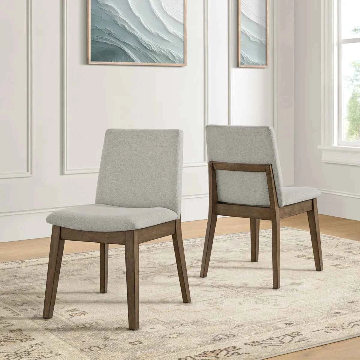 Leila Dining Chair 2-Pack – Modern Comfort & Stylish Seating