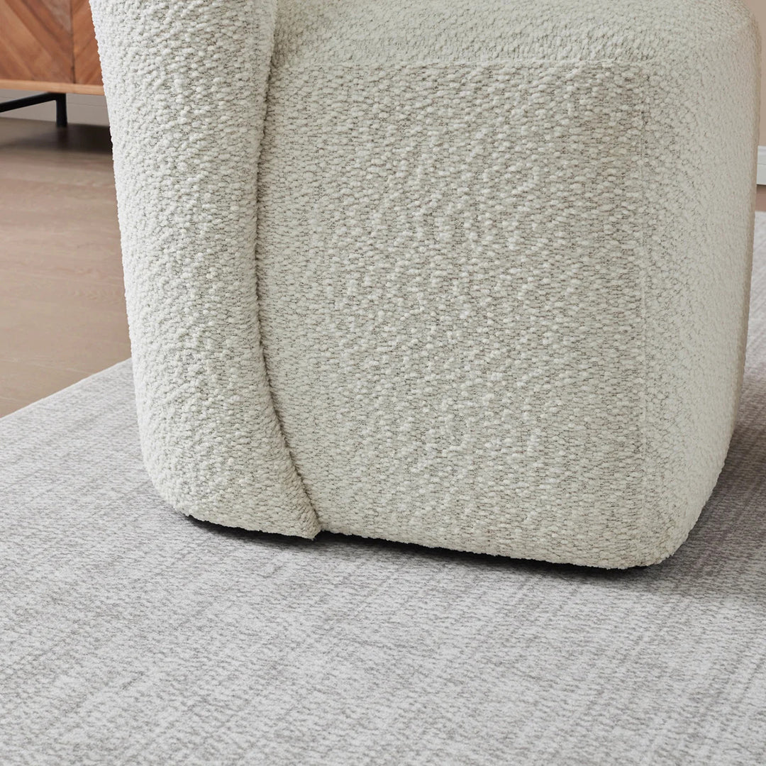 Woodstock, Ontario, appliances, furniture, home decor Blair Fabric Armless Dining Chair with Casters – Modern Upholstered Rolling Chair for Dining, Office, or Accent Seating