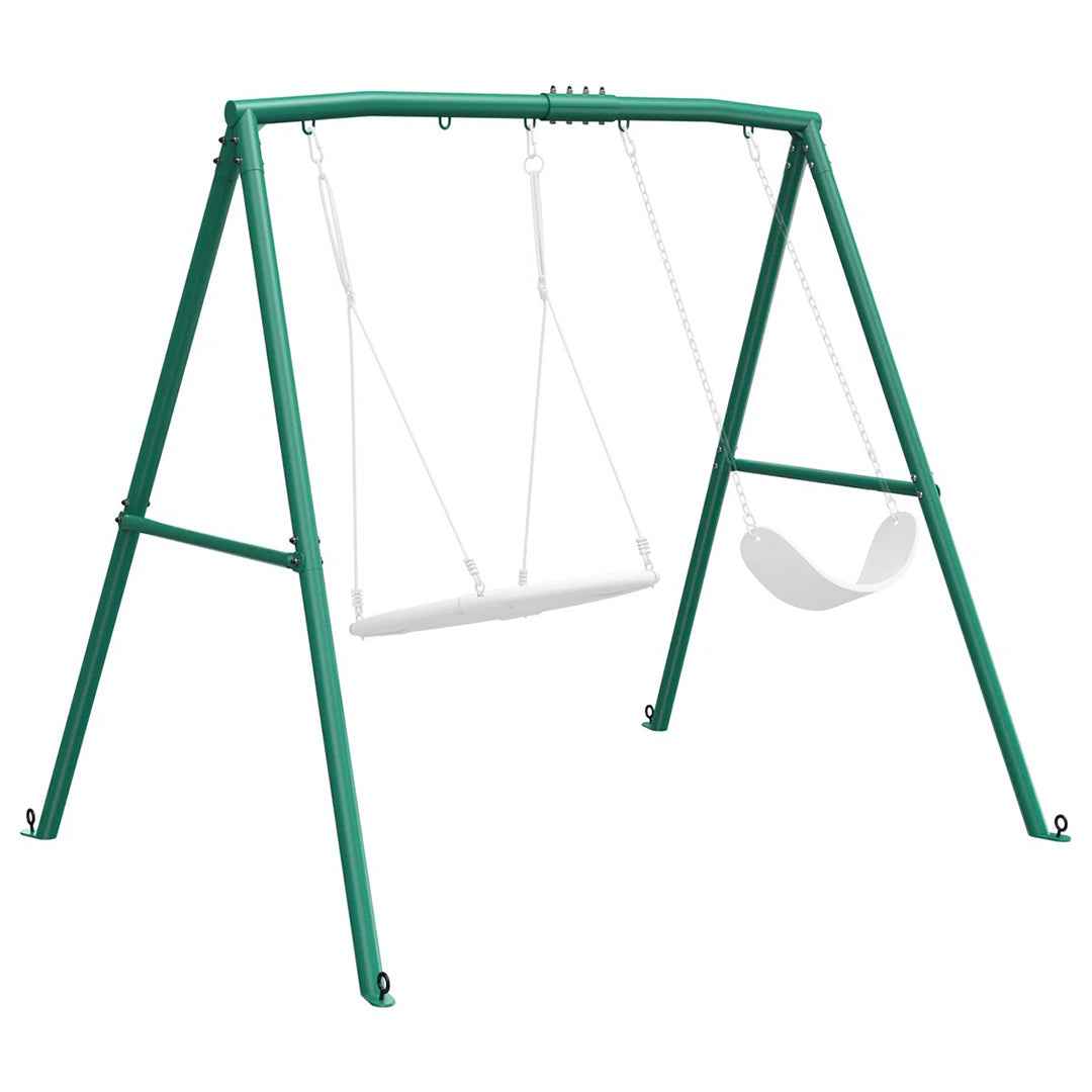 440lbs Extra Large Metal Swing Frame – Heavy Duty A-Frame with 5 Hanging Hooks