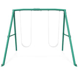 440lbs Extra Large Metal Swing Frame – Heavy Duty A-Frame with 5 Hanging Hooks