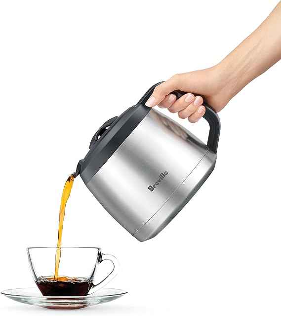 Breville The Grind Control Drip Coffee Maker, Stainless Steel