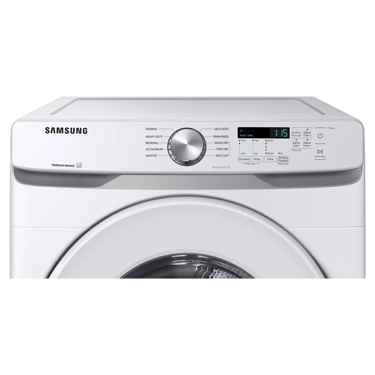 Samsung 7.5 Cu. Ft. Electric Dryer – White DVE45T6005W