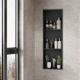 Bathroom Shower Niche Stainless Steel 36x12 Insert Shelf – Vertical & Horizontal