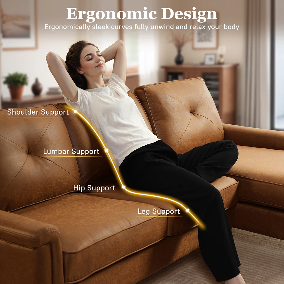 Brevick 2-Piece Upholstered Sectional – Comfort Meets Modern Style