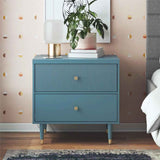 Elizabeth 2-Drawer Nightstand – Stylish & Functional Bedroom Storage
