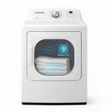 Woodstock, Ontario, appliances, furniture, home decor Samsung DVE45T3200W 7.2 Cu. Ft. Electric Dryer with Sensor Dry – White-Nadeem,s Home - Nadeems Home