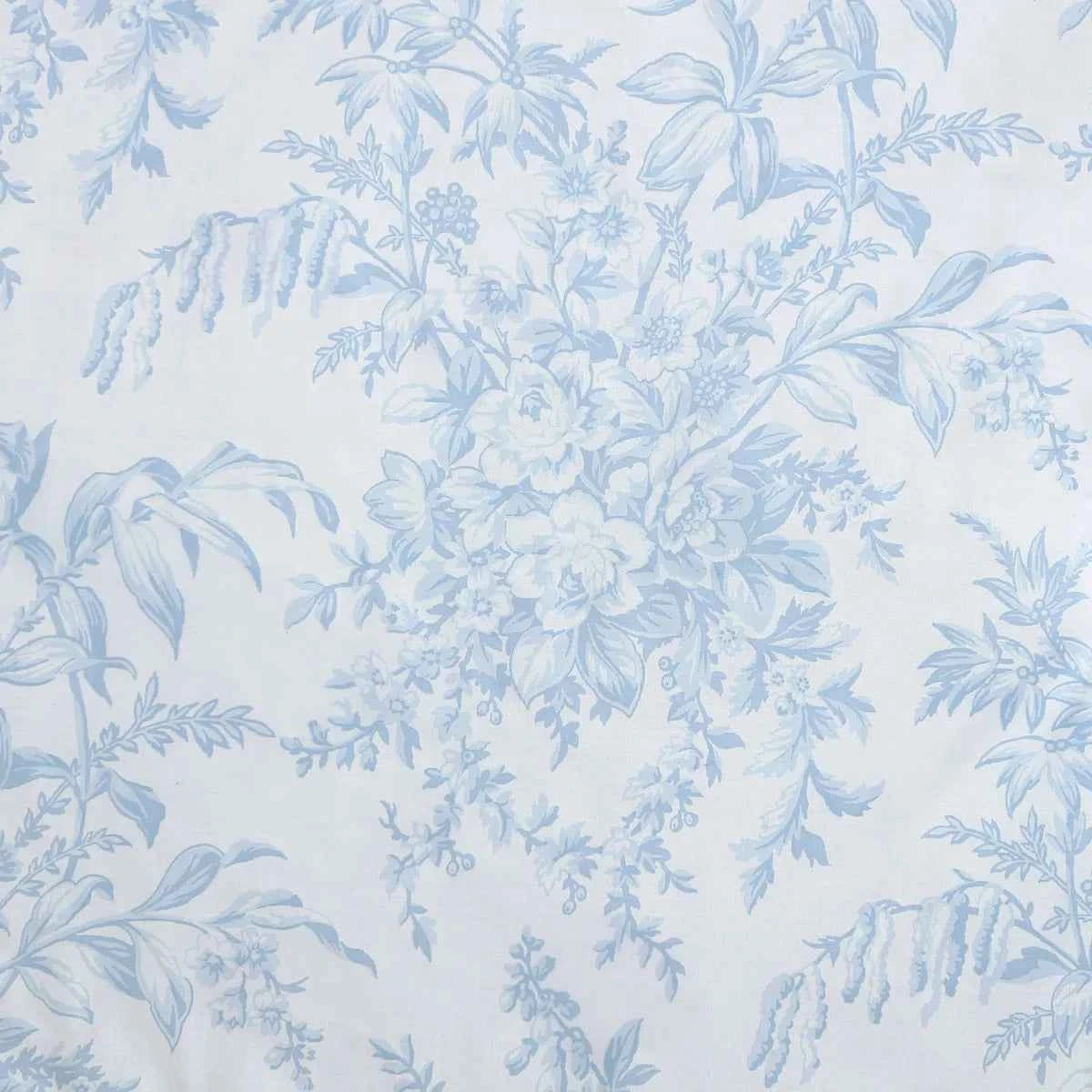 Laura Ashley Bedford Reversible Cotton Blue Comforter Set – Soft & Stylish Bedding