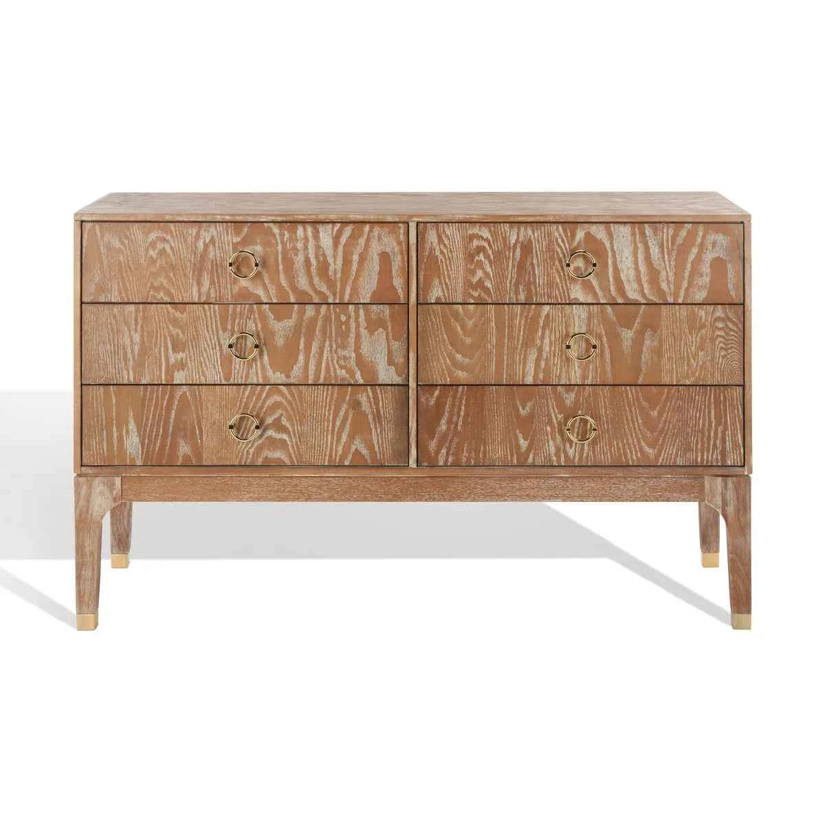 Longhin 6-Drawer 56" Wide Dresser – Spacious Storage with Modern Style