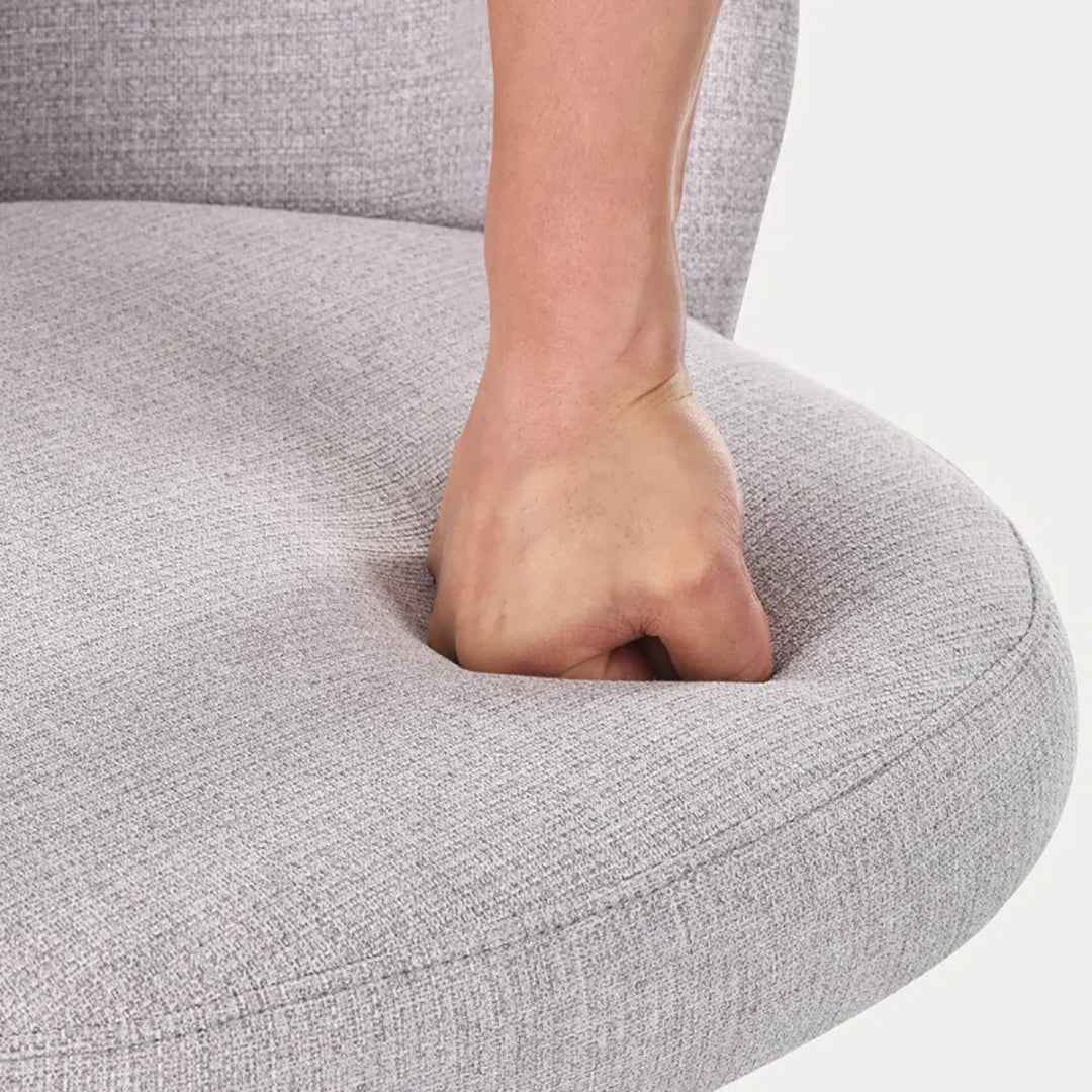 Margeret Swivel Upholstered Dining Chair ā Modern 360° Swivel Comfort Seating