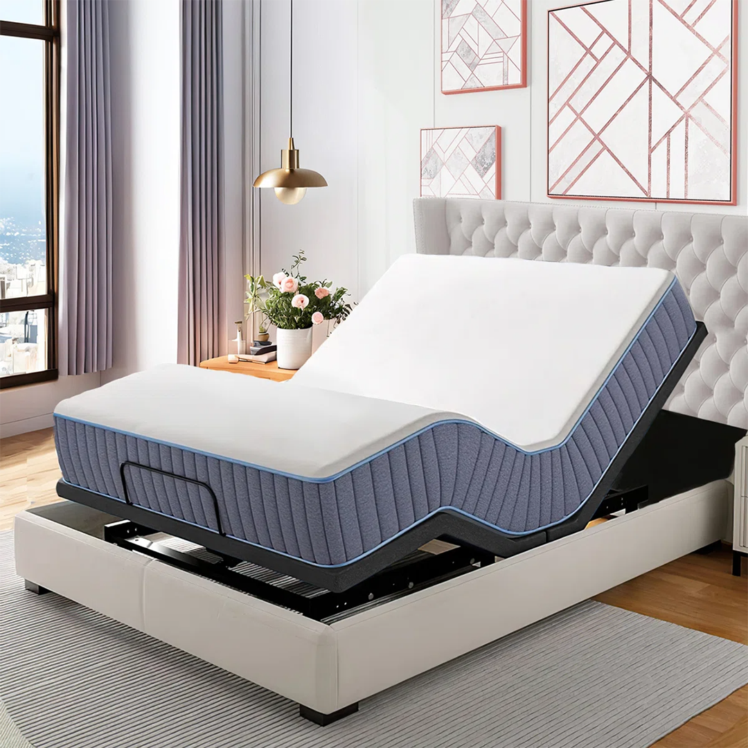 Mobley 15" Zero Gravity Adjustable Bed – Wireless Remote for Personalized Comfort