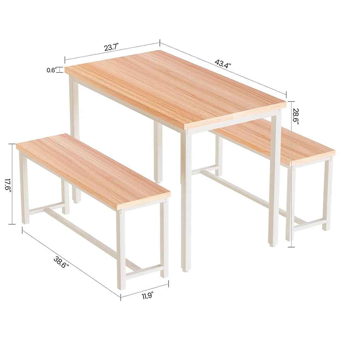 Theoline 4-Person Breakfast Nook Dining Set – Cozy & Stylish Dining Solution
