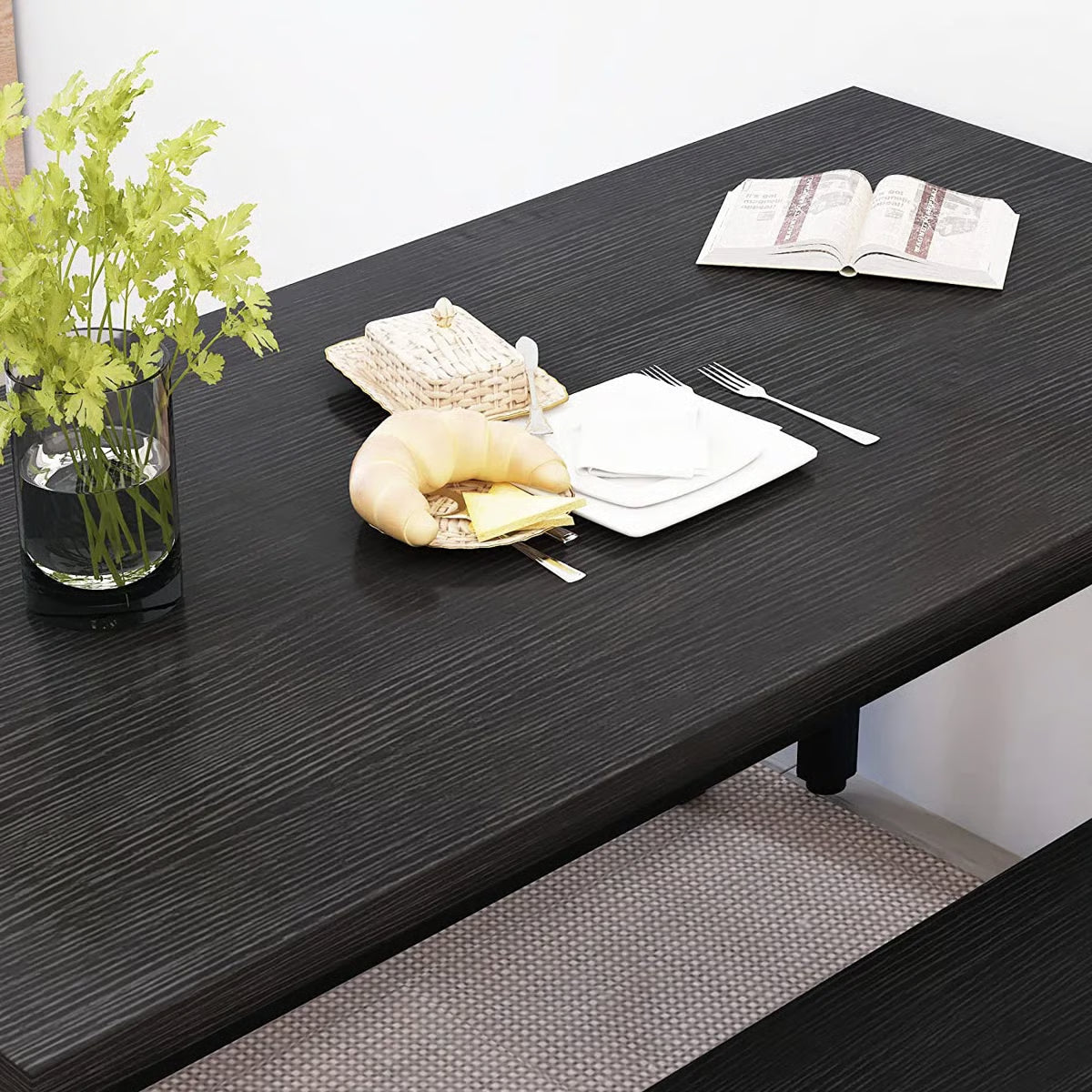 Theoline 4-Person Breakfast Nook Dining Set – Cozy & Stylish Dining Solution