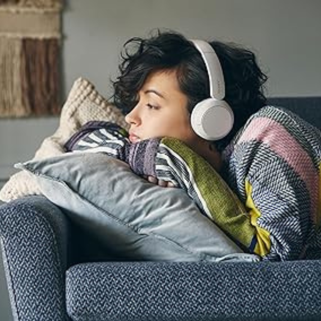 Sony WH-CH520 Wireless On-Ear Bluetooth Headphones – white | 50-Hour Battery Life, Multipoint Connectivity, USB-C Charging
