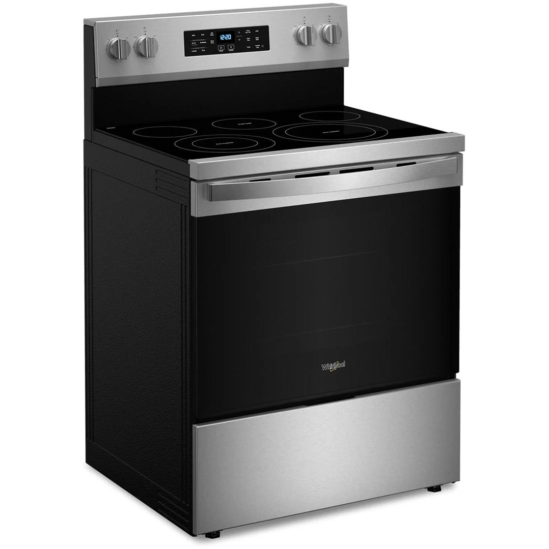Whirlpool WFES5030RZ 30″ Freestanding Electric Range – 5.3 cu ft Air Fry, Air Baking & Self‑Clean