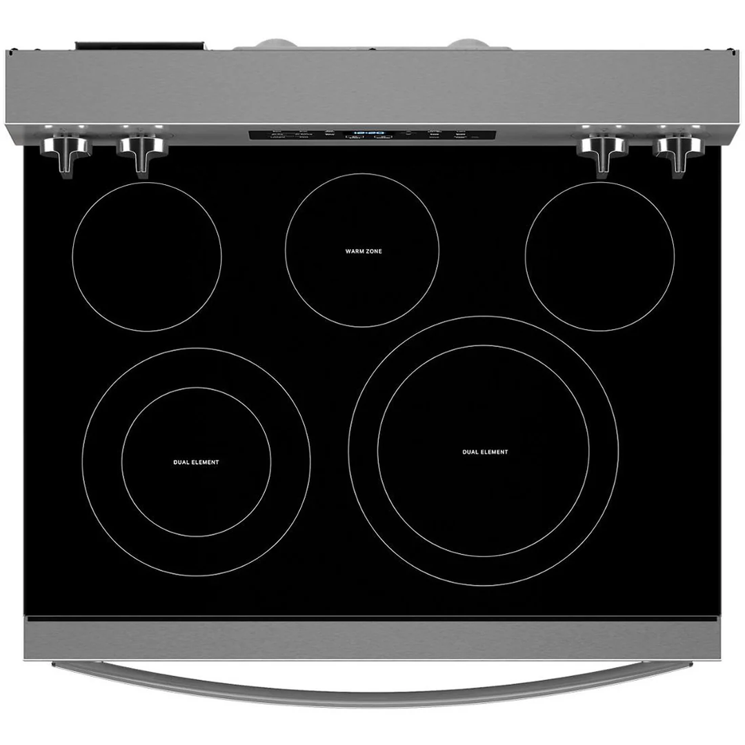 Whirlpool WFES5030RZ 30″ Freestanding Electric Range – 5.3 cu ft Air Fry, Air Baking & Self‑Clean