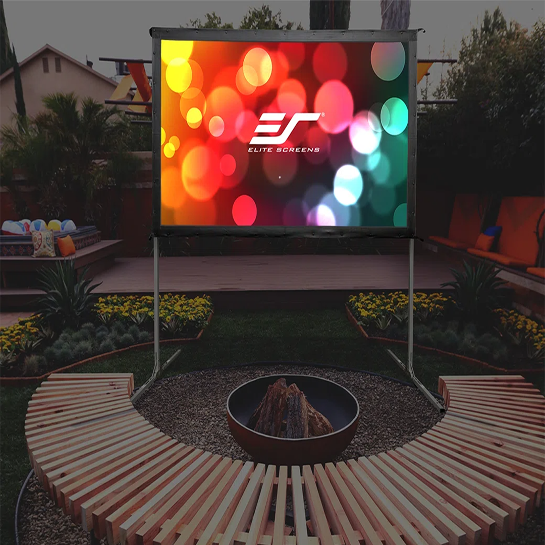 Yard Master 2 Dual Series Portable Folding Frame Projector Screen for Indoor & Outdoor Fun