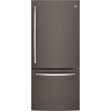 GE® 20.9 Cu. Ft. Bottom Freezer Refrigerator – Slate
