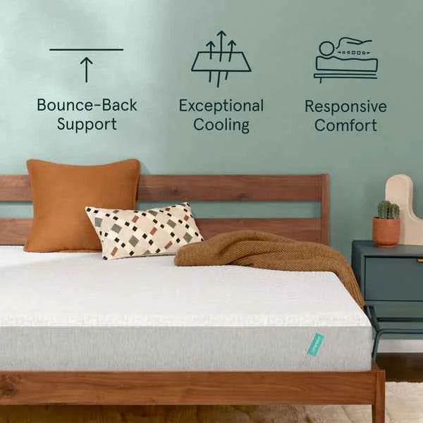 T&N Original Mattress – Adaptive Foam Bed for Cool, Supportive Sleep