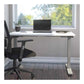 Bestar Upstand 24" × 48" Height-Adjustable Desk – Sit to Stand Comfort