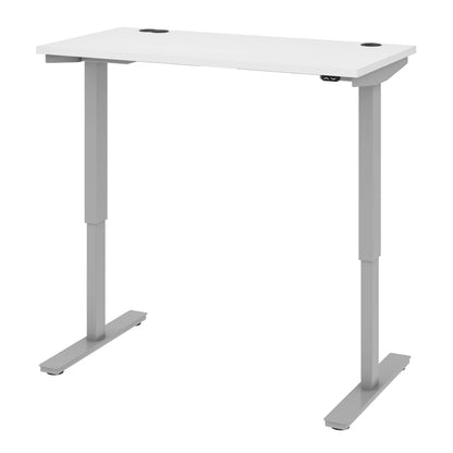 Bestar Upstand 24" × 48" Height-Adjustable Desk – Sit to Stand Comfort