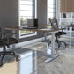 Bestar Upstand Height-Adjustable Desk – 74.9 cm × 150.6 cm (29.5 in. × 59.3 in.)