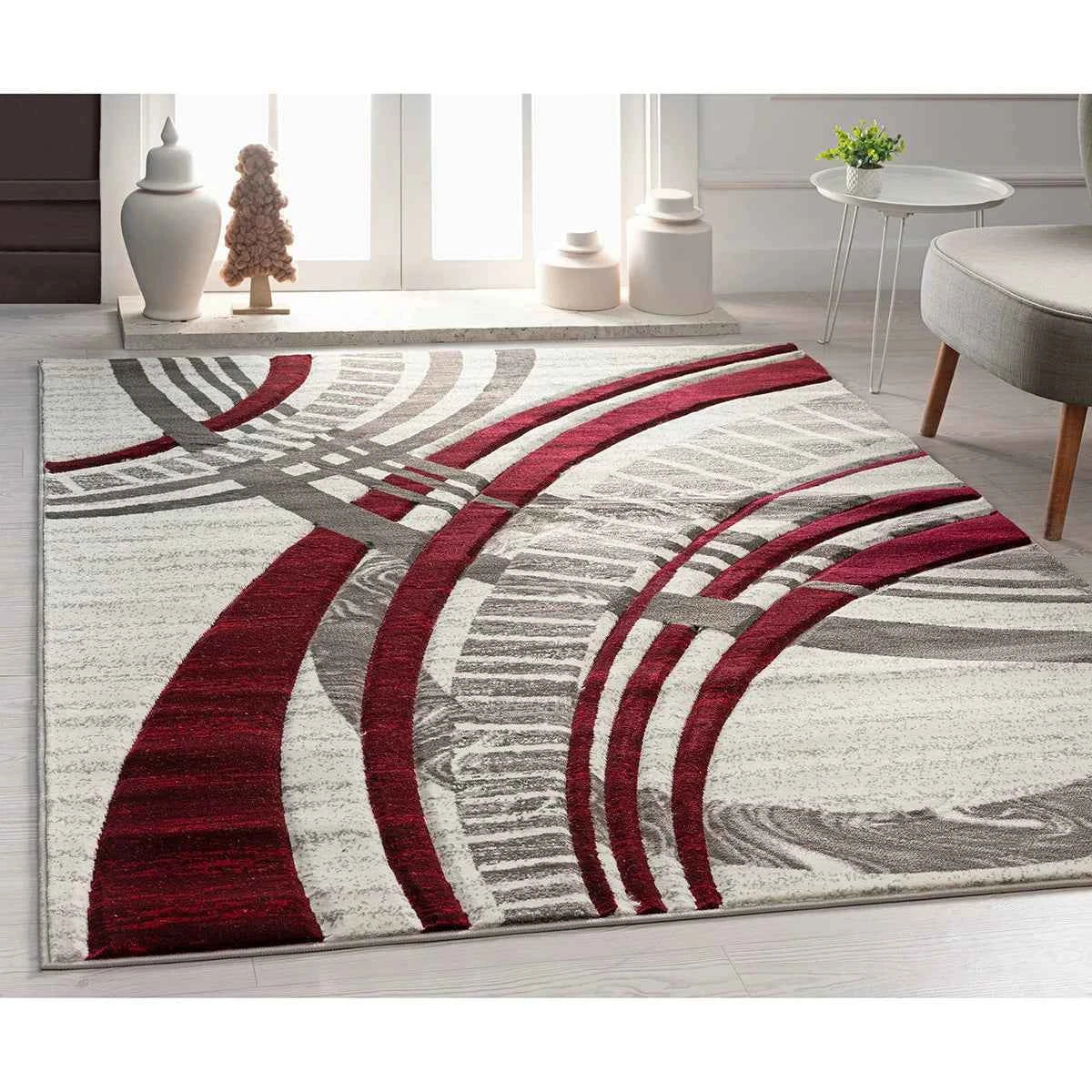 Reflection Anya 7'10" x 10'9" Area Rug – Modern Elegant Soft Rug for Living Room, Bedroom & More