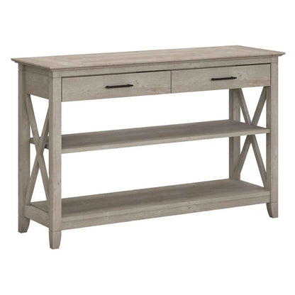 Bush Furniture Key West Console Table – Coastal Farmhouse Entryway & Sofa Table