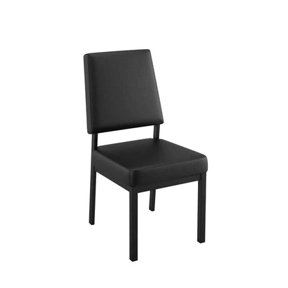 Amisco Avery Dining Chair – Modern Upholstered Steel Frame Chair for Dining Room