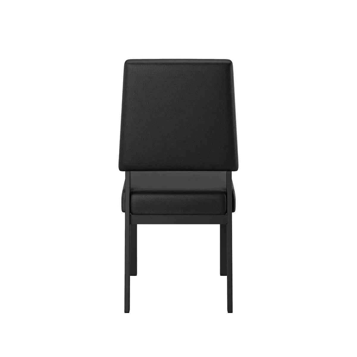 Amisco Avery Dining Chair – Modern Upholstered Steel Frame Chair for Dining Room