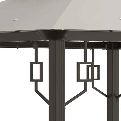 10 Ft. W x 10 Ft. D Metal Patio Gazebo – Durable & Stylish Outdoor Shelter
