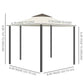 10 Ft. W x 10 Ft. D Metal Patio Gazebo – Durable & Stylish Outdoor Shelter