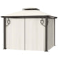 10 Ft. W x 10 Ft. D Metal Patio Gazebo – Durable & Stylish Outdoor Shelter
