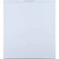 GE 24-Inch Built-In Dishwasher with Front Controls & Stainless Steel Tall Tub – White