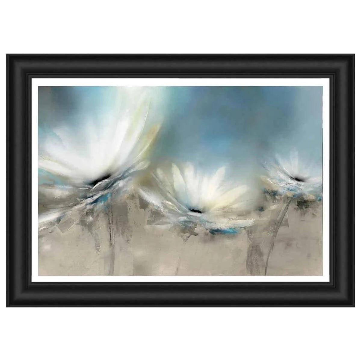 Beachside Framed Print by J.P. Prior – Hand-Textured Wall Art, Ready to Hang