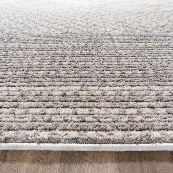 Oraya Ajene Ivory 6'6" x 9' Area Rug – Elegant Neutral Rug for Living Room, Dining Room & Bedroom
