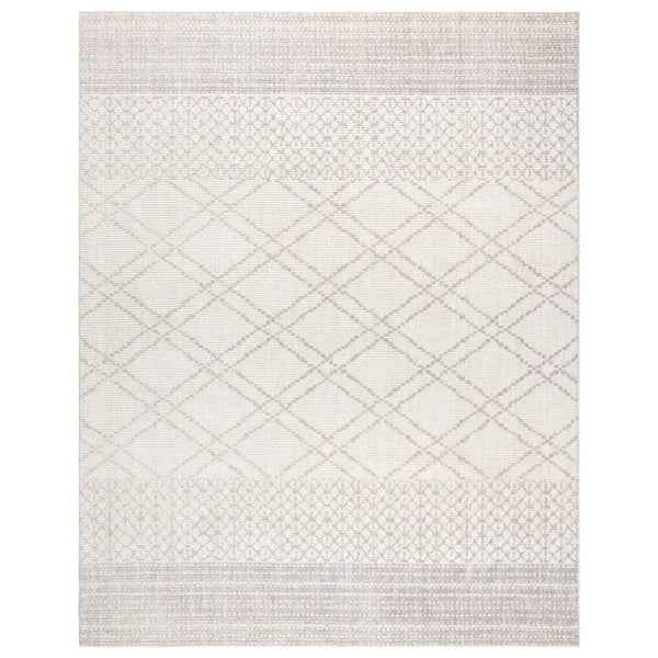Oraya Ajene Ivory 6'6" x 9' Area Rug – Elegant Neutral Rug for Living Room, Dining Room & Bedroom