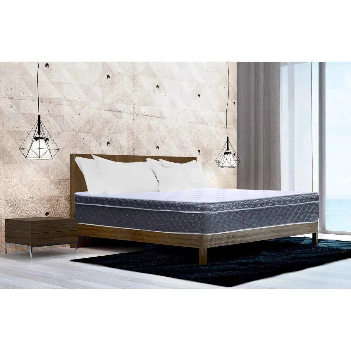 Springwall Comfort Pockets Marleen 12-Inch Euro Top Plush Mattress – Twin Size