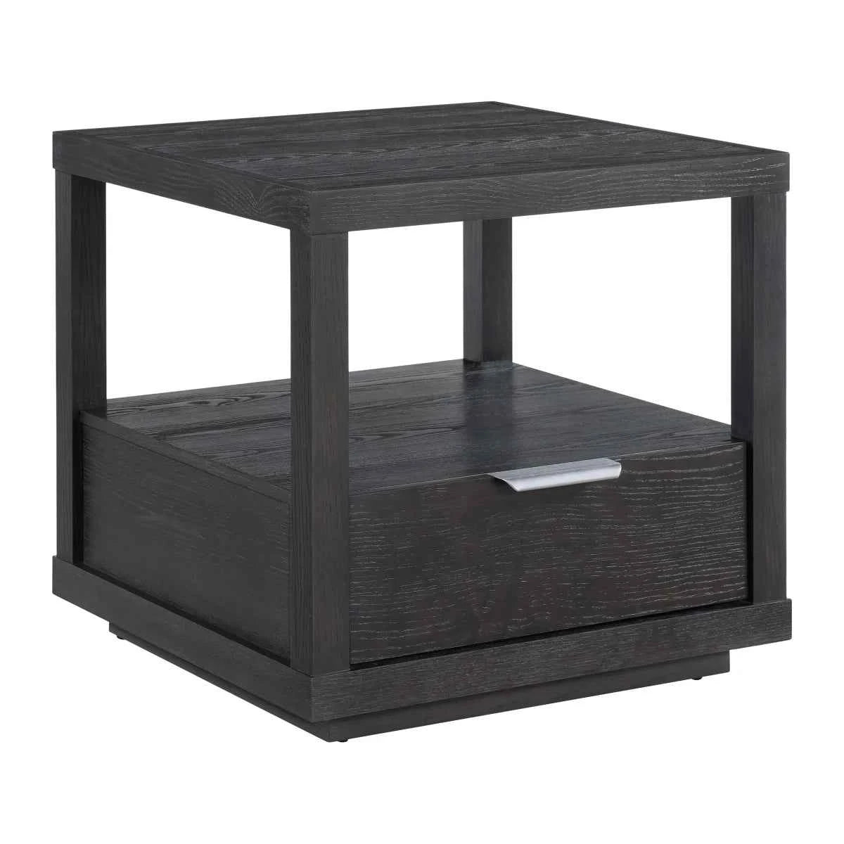 Bayside Furnishings End Table – Stylish Wood Accent Table with Storage