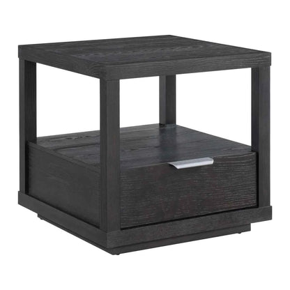 Bayside Furnishings End Table – Stylish Wood Accent Table with Storage