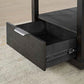 Bayside Furnishings End Table – Stylish Wood Accent Table with Storage