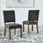 Zealand Dining Chair, 2-Pack – Modern Upholstered Dining Room Chairs